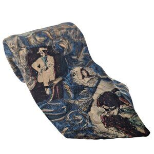 Vintage 1992 American Film Classics Gone With The Wind Novelty Silk Necktie